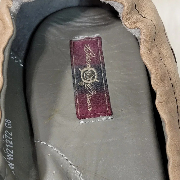 Born Womens 10 Kitten Heel Mary Jane Slip On Leather Shoes Boho Academic Classy‎ - Picture 5 of 12